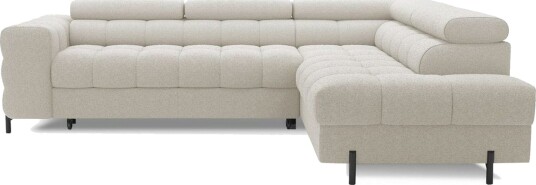 Hjørnesofa Eltap Ferucce 276x200x93 cm Royal 18 Lys Beige Høyre