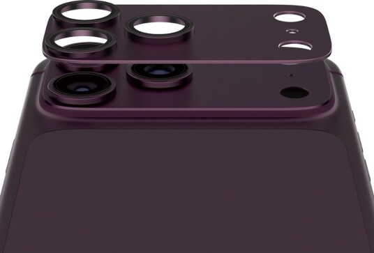 PanzerGlass iPhone 18 Pro Fender-beskytter for bakkamera Cherry