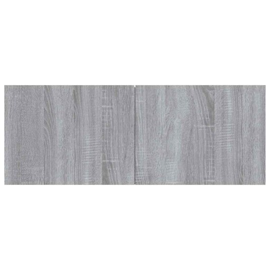 vidaXL TV-benk grå sonoma 80x30x30 cm konstruert tre