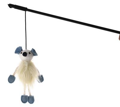 Akudim Fiskestang Med Blå Mus 15X14Cm Akudim Fiskestang Med Blå Mus 15X14Cm