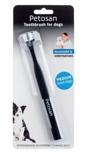 Petosan 2 toothbrushes medium