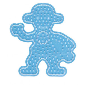 Hama Maxi Perleplate 8211 Ape Transparent
