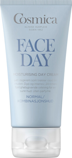 Cosmica Fuktighetsgivende Dagkrem 50 ml med Hyaluronsyre for Tørr Hud Cosmica Fuktighetsgivende Dagkrem 50 ml med Hyaluronsyre for Tørr Hud
