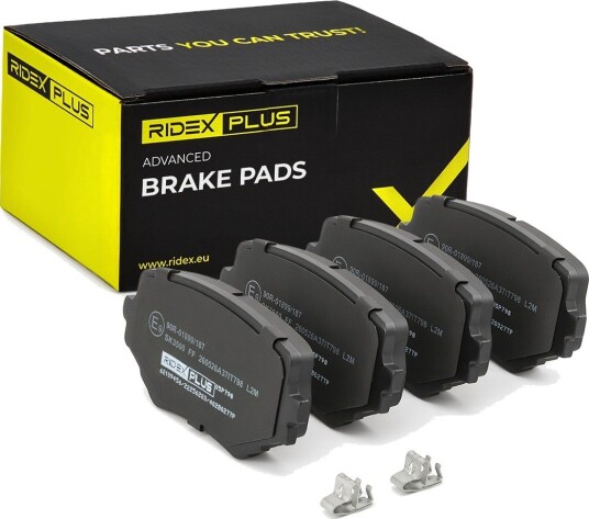 Bremseklosser RIDEX PLUS 402B0277P