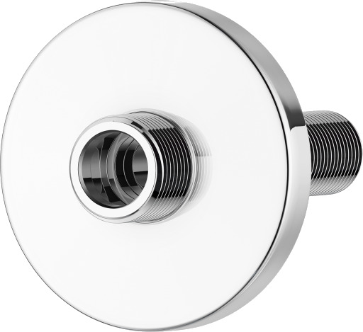 Mora forskruning med rosett, 3/4"x1/2", krom Mora forskruning med rosett, 3/4"x1/2", krom