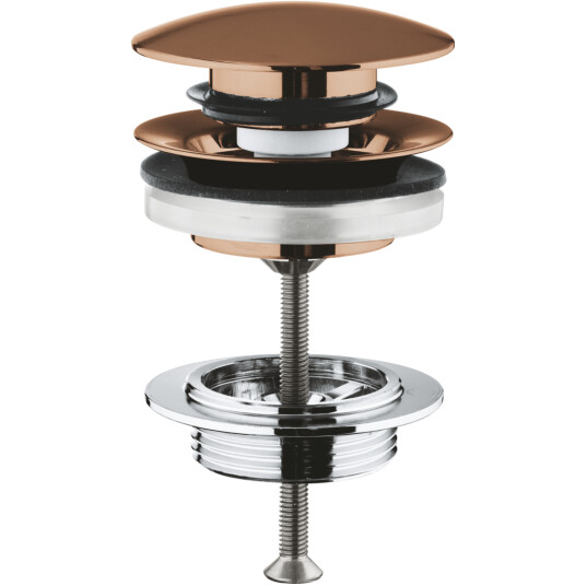 GROHE Push-Up Bunnventil Børstet Warm Sunset for Hydraulikk