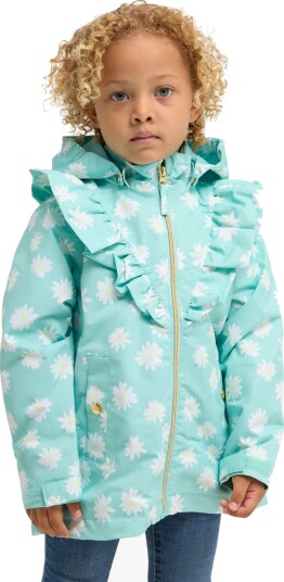 Petite Chérie Atelier Astrid Skalljakke Daisy Turquoise 98-104