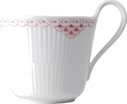 Royal Copenhagen Coral Lace blonde høyhankskopp 33 cl Royal Copenhagen Coral Lace blonde høyhankskopp 33 cl