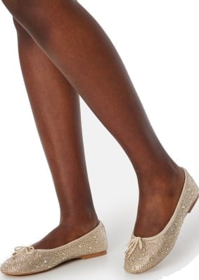 Steve Madden Blossoms-R Ballerina Champagne 39