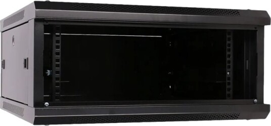 Extralink Rack Skap 600X600 Mm Veggmonterbar Svart 4U 19"