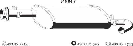 ERNST 515047 Midtre lydpotte