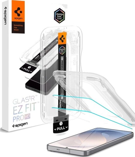 Spigen Glas.tR EZ Fit Pro 2-pakning Herdet Glass til Samsung Galaxy S26 FE - Klar