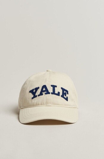 Gant YALE Heavy Washed Cotton Twill Cap Cream
