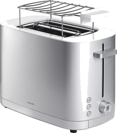 Zwilling 2-skiver Brødrister med Brødvarmer 1000W Sølv Zwilling 2-skiver Brødrister med Brødvarmer 1000W Sølv