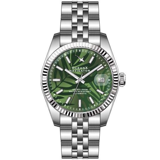 OceanX Navigator NVS323 - Herre - 39 mm - Analog - Automatisk - Safirglass OceanX Navigator NVS323 - Herre - 39 mm - Analog - Automatisk - Safirglass