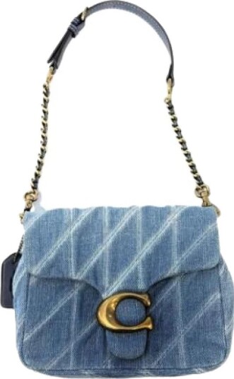 Coach Pre owned Dame Pre owned Blå ONE SIZE,