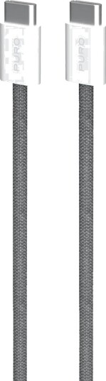 Puro Pucccfabk415mtdkgrey 1,5 M Usb C Usb C Usb 2.0 0,48 Gbit/S Grå