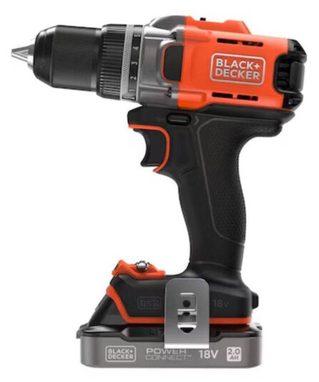 Black & Decker BCD382D1XC Drill 18V Med 2.0Ah batteri