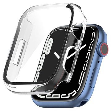 Apple Watch Series 9/8/7 Deksel med Beskyttelsesglass - 45mm - Klar