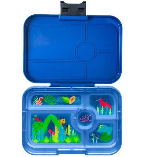 Yumbox Tapas XL 5 Sections Lunch Box Monte Carlo Blue/Jungle