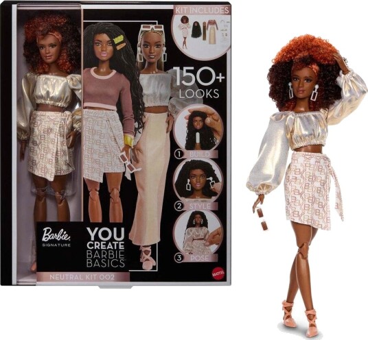Barbie Signature You Create Mass 02 Gold ONE SIZE