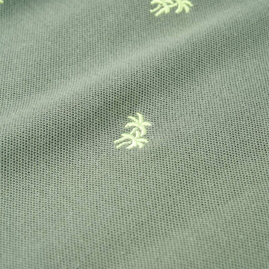 vidaXL Poloskjorte for barn kaki 140