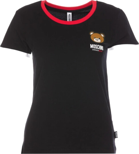 Moschino Dame Topper Svart S, Moschino Dame Topper Svart S,