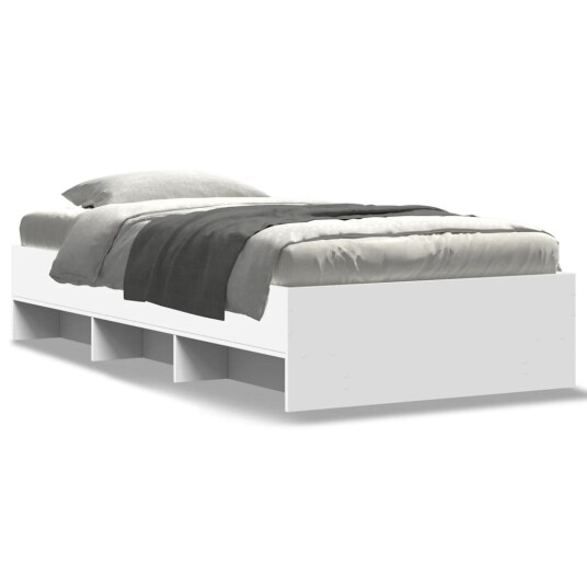  Sengeramme hvit 75x190 cm konstruert tre 8721102857133