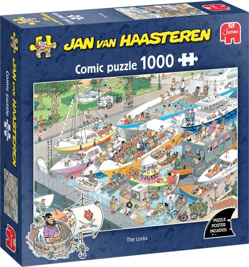 Jan van Haasteren The Locks Puslespill 1000 Brikker Jan van Haasteren The Locks Puslespill 1000 Brikker