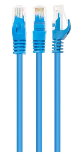 Cablexpert Koblingskabel Rj-45 Hann Til Rj-45 Hann 1.5 M 6.2 Mm Utp Cat 6 Uten Hindringer Formstøpt Blå