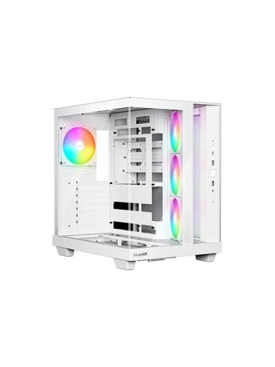 be quiet! Light Base 500 LX Midi Tower Kabinett med 4x Light Wings - Hvit be quiet! Light Base 500 LX Midi Tower Kabinett med 4x Light Wings - Hvit