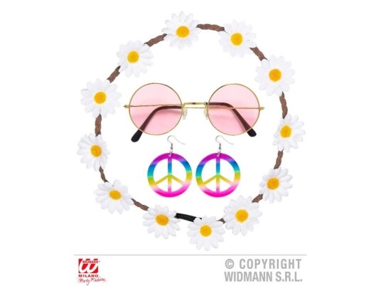 Hippie Kostyme Sett