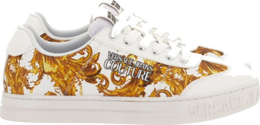 Versace Jeans Couture Herre Sko Hvit 43 EU,