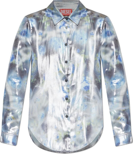 Diesel Dame Bluser & Skjorter Grå XS,