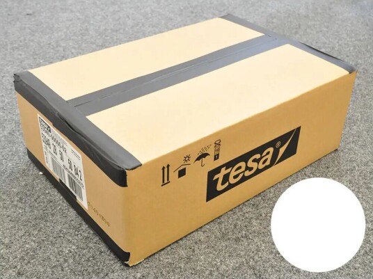 Tesa 53949 Gaffa Hvit 1 Kartong Totalt 18 Ruller 50mm X 50m