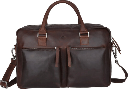 Adax Catania Working Bag Eddie - Brown - ONE SIZE