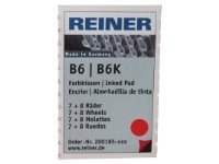 Stempelpude Reiner, type 2, til 8 cifre, rød Stempelpude Reiner, type 2, til 8 cifre, rød