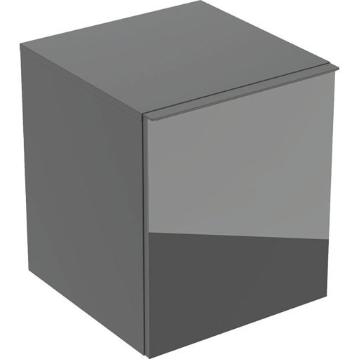 Geberit Acanto sideskap 45,2x47,5 cm grått glass Geberit Acanto sideskap 45,2x47,5 cm grått glass