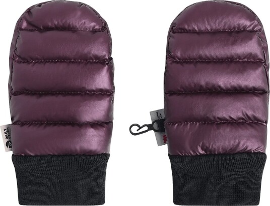 Daily 7 Mittens   Burgundy   6 8Y