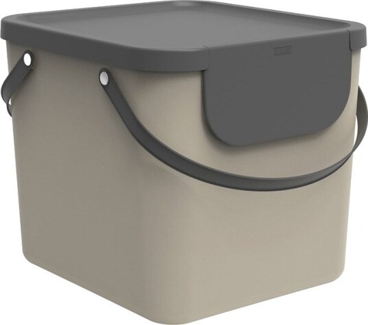 Rotho Albula Sorteringsbøtte 40L - Beige/Antrasitt