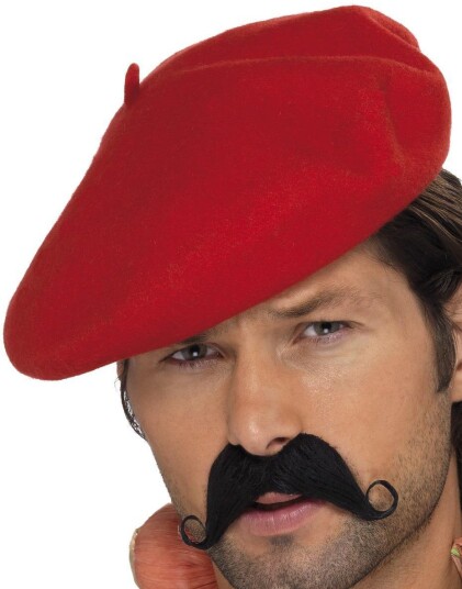Smiffys Rød Beret Smiffys Rød Beret