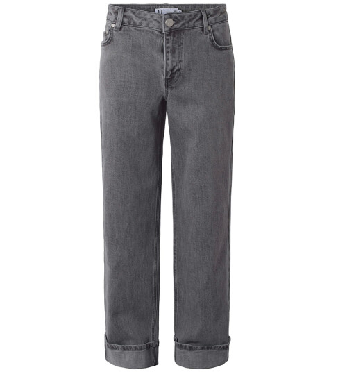 Hound Jeans Brettet bredt Dark Grey Denim 8 år 128 Jeans Grå