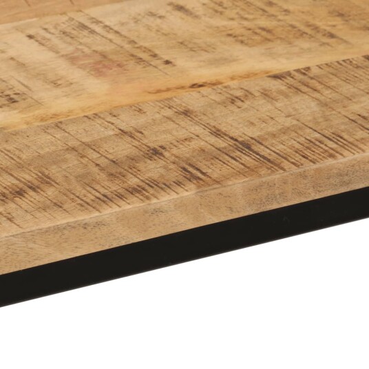 Konsollbord 110x30x75 cm grovt heltre mangotre og jern 8721012160835