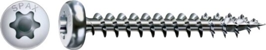 Spax Universalskrue Tre Wirox Helgjenger Halvrund T Star Plus 4Cut 5 X 25 Mm – 500 Stk 0201010500255 Spax Universalskrue Tre Wirox Helgjenger Halvrund T Star Plus 4Cut 5 X 25 Mm – 500 Stk 0201010500255