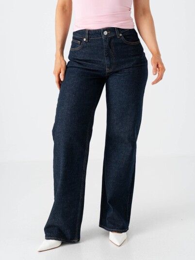 Selected Femme Wide Bea Kori High Waist Jeans Denim 29/34 Selected Femme Wide Bea Kori High Waist Jeans Denim 29/34