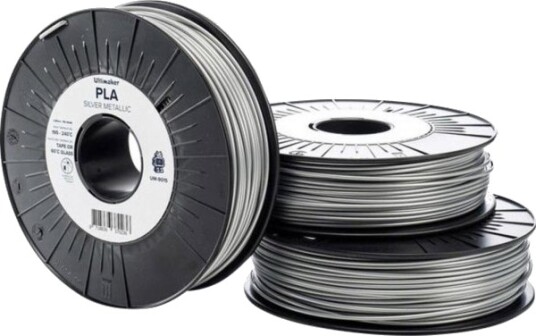 Ultimaker PLA Filament 2.85 mm 750 g Sølv Metallic 211399