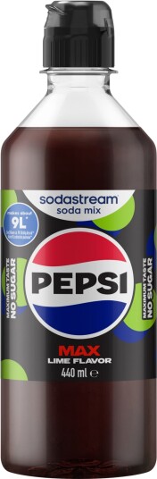 SodaStream Pepsi Max Lime smaksekstrakt 1925612770 SodaStream Pepsi Max Lime smaksekstrakt 1925612770