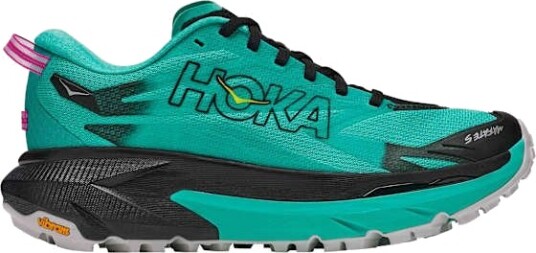Hoka Mafate 5 Dame Bcq/Black/Electric Aqua 38 2/3
