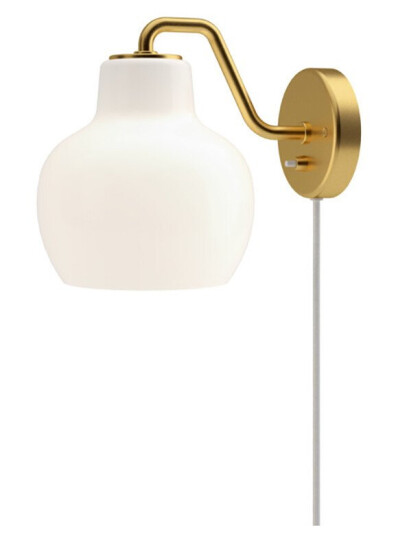 Louis Poulsen VL Ring Crown Vegglampe Opal Louis Poulsen VL Ring Crown Vegglampe Opal