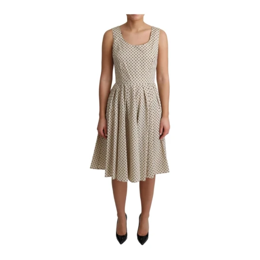 Dolce & Gabbana Dame Kjoler Beige S Dolce & Gabbana Dame Kjoler Beige S